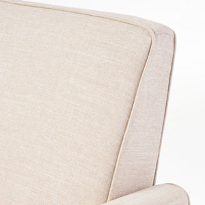 Upholstered Push Back Recliner Chair For Living Room