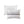 Cotton Printed Comforter Set with Trims Black/White Full/Queen