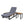 3-Piece Adjustable 5-Position Outdoor Chaise Lounge Set