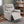 Chriki Beige Chenille & Black Finish Power Recliner with Lift, Heating, and Massage
