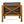 Patio Conversation Set with Foldable Acacia Wood Table and Cushioned Armchairs