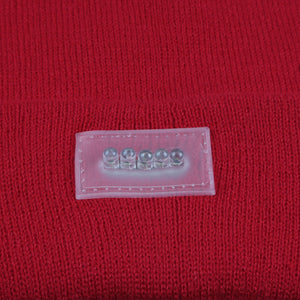 Unisex 5 LED Knitted Beanie Winter Warm Hat Camping Jogging Running Cap Headlamp