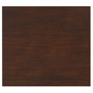 Warm Shaker - End Table With Smooth Drawer Storage - Brown