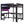 Gaming Loft Bed With Desk, Storage Shelves, LED And Charging Station