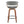 Vintage Mod - Mid Century Modern Fixed Height Counter Stool & Swivel With Round Footrest (Set of 2)