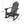 Echoes Outdoor Acacia Wood Adirondack Rocking Chair