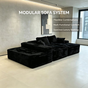 131-Inch Big Size Modular Sectional Oversized Sofa