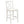 5 Pieces Counter Height Rustic Farmhouse Dining Room Wooden Bar Table Set With 2 Stools And 2 Chairs