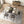 Retro Rectangular Stretch Dining Table With Embossed Center Plate