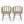 Randy Modern Wicker Chair With Water Resistant Cushions - Brown / Beige