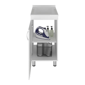 Darwin Freestanding Utility Tub and Sink Cabinet with One Door