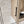 Frameless Single Sliding Shower Door, Square Tube Track