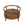 Solid Wood Round Glass Top Coffee Table with Storage Drawer