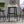 Modern Bar Height Dining Table, Rubberwood Legs and Laminate Table Top