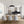 18-inch Modern Crystal Chandelier with Black Velvet Shade