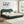 King Size Upholstered Platform Bed Frame with Rounded Corners