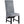 Kini Corduroy Side Chair (Set of 2) - Black / Gray