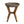 Yukon Contemporary Side Table with Lightweight Concrete Top and Acacia Wood Frame - Gray
