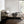 Queen Size Platform Bed Frame With Live Edge Headboard, Built In Nightstands - Dark Brown