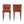 27-Inch Modern Counter Stool with Fabric Seat and Footrest