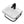 Wall Mounted Bathroom Sink With Towel Bar & Overflow - White / Black