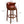 29.5'' Cow Top Wooden Bar Stool, 360 Degree Swivel Bar Height Chair With Backs For Home Kitchen Counter