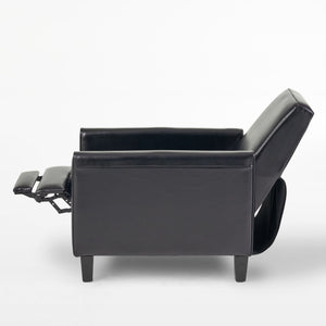 Upholstered Push Back Recliner Chair For Living Room