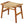 Grit Rustic Solid Wood Frame Loom Stool