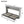 Twin Size Murphy Bed With Cabinet Storage - Gray