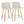 Toriano - Contemporary Fixed Height Counter Stool Swivel With Square Footrest (Set of 2)
