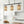 Elysian - 3 Lights Island With Natural Shade Farmhouse Chain Ceiling Lamp - Black / Rattan