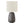 Contemporary Ceramic Table Lamp in Gray and Cream