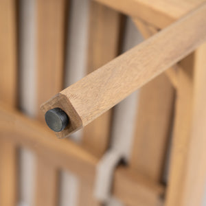 Mallorca Acacia Wood Club Chair With Seat Cushion