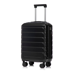 14'/20' 2-Piece ABS Spinner Wheel Luggage Set with Combination Lock