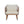 Acacia Wood Outdoor Club Chair, Curved Tub Design Patio Chair