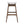 Mid Century Modern Bar Stool Set With Upholstered Seating
