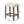 Transitional Style Counter Height Dining Stool With Footrest (Set of 2)