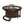Modern Nesting Coffee Table Set with Glass and Solid Wood Frame