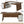 L-Shaped Executive Desk With Storage Cabinet And Shelves For Home Office - White / Walnut
