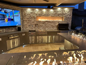 KoKoMo Luxury Outdoor Kitchen BBQ Island - Custom Built Premium Cooking Station for Your Backyard
