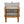 Acacia Wood Outdoor Club Chair with Handwoven Rope Accents & Curved Backrest