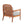 Elliston Rattan Backrest Solid Wood Accent Chair with Cushions - Set of 2