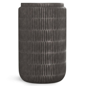 Juno - Cast Aluminum Side Table - Black