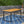 Outdoor Dining Table With U Shape Legs And Slat Top Table - Teak