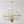 36-Light Gold Industrial Iron Candle Chandelier