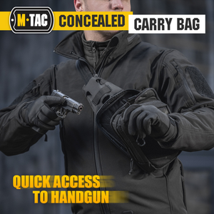 M-Tac Sling Pistol Bag with Loop Panel Elite - TRAPSKI