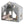 3-4 Kids Large Play Tent House with 2 Opening Doors and Star Lights-Gray
