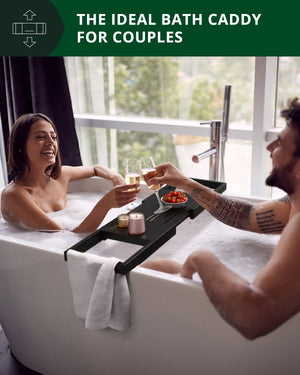 Bathtub Caddy Tray Lite, Black