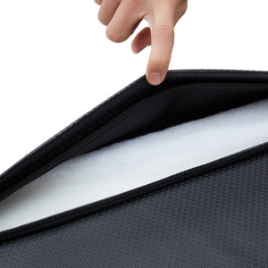 Jomeed 25 Inch Comfortable Padded Reclining Stadium Seat with Pockets, Black