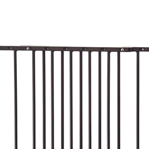 Scandinavian Pet MultiDan Wall Mount 24.6-42in Doorway Safety Baby Gate, Black